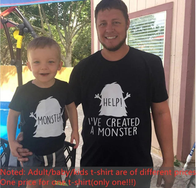 T-Shirts Assortis Famille Original Remix - Tenues Père Mère Enfant Bébé - Cadeau Fête des Pères