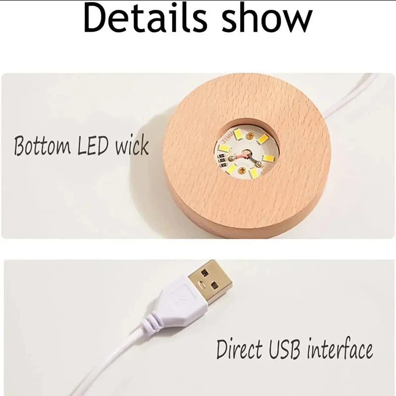 Boule Cristal Photo Bébé Échographie Gravure Laser 2D 8cm - Souvenir Naissance