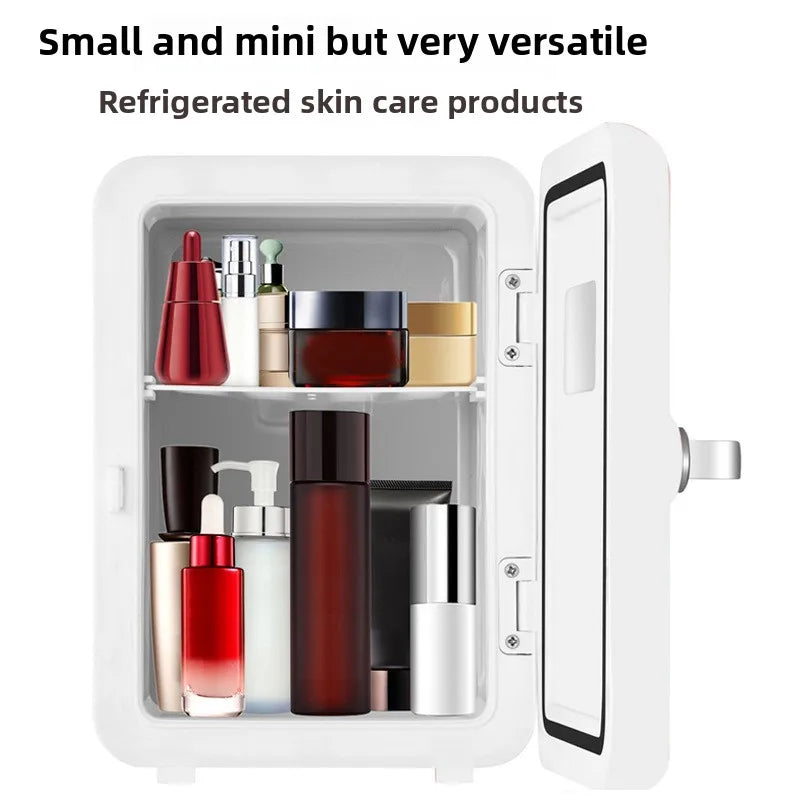 Mini Frigo Beauté 4L Chaud/Froid - Réfrigérateur Cosmétiques Portable Maison et Voiture