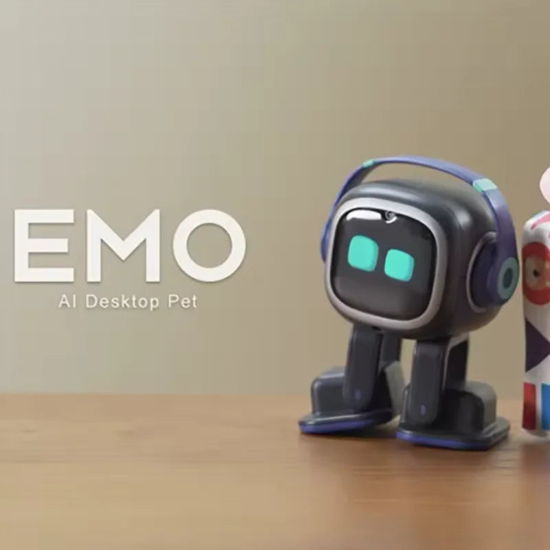 Robot EMO Compagnon Émotionnel IA - Contrôle Vocal & Reconnaissance d'Humeur