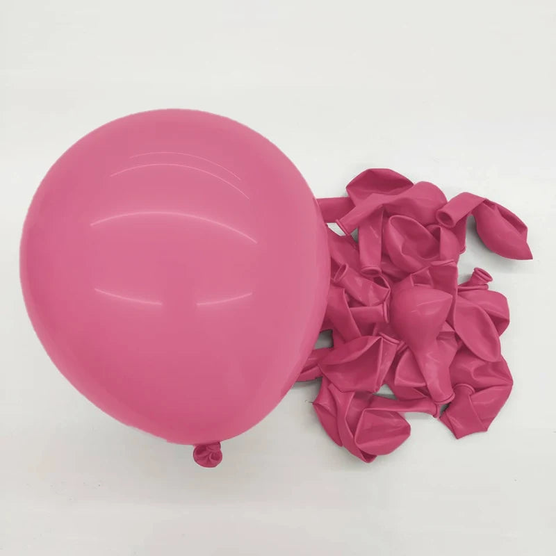 Ballons Latex Roses 20 Pièces 30cm/25cm/12cm - Baby Shower Anniversaire Mariage