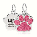 Médaille Personnalisée pour Chien et Chat - Gravure Nom, Téléphone & Date - Alliage Zinc Anti-Perte
