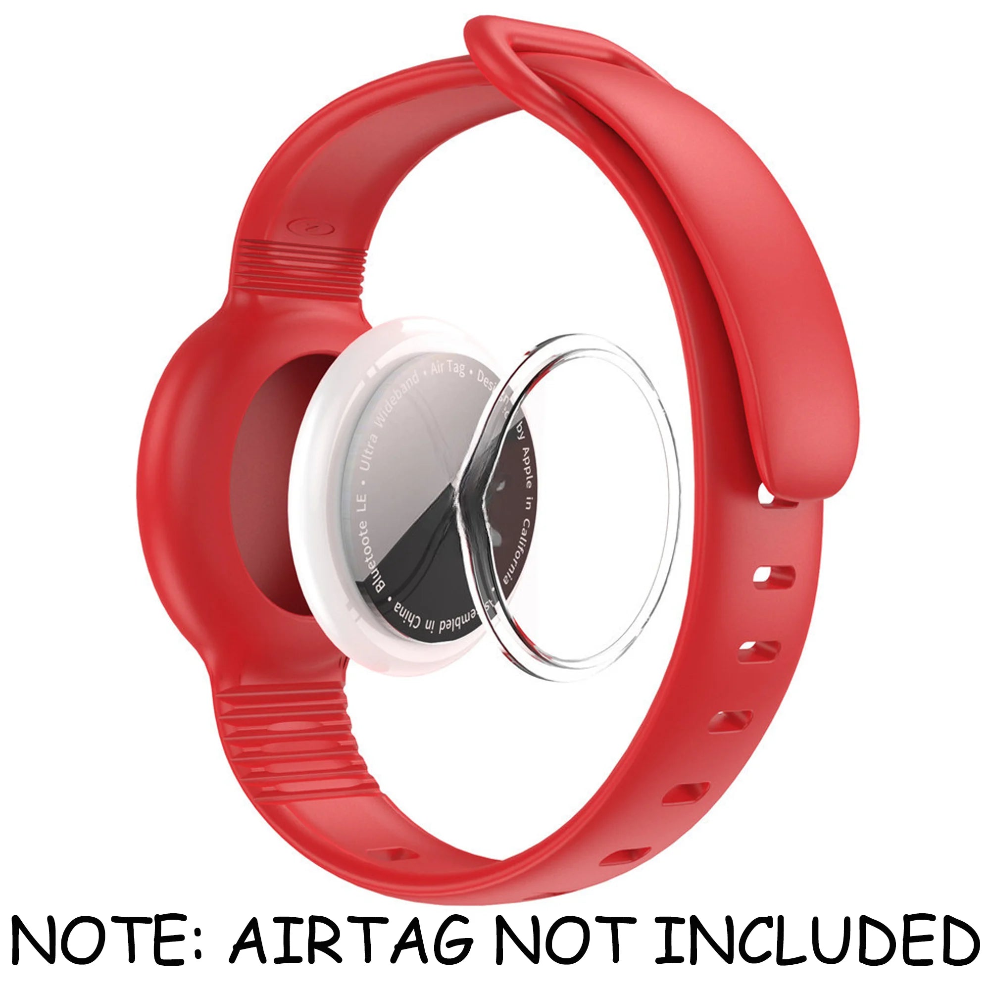 Bracelet AirTag Étanche Enfant Silicone - Tracker GPS Sécurité