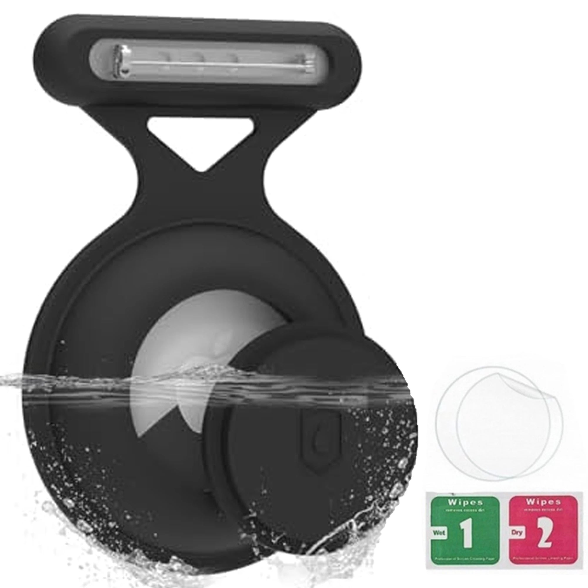 Bracelet AirTag Étanche Enfant Silicone - Tracker GPS Sécurité