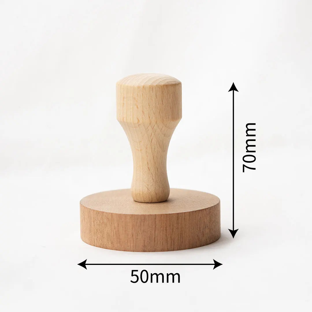 Tampon Personnalisé Logo Photo 40mm - Mariage Entreprise Adresse