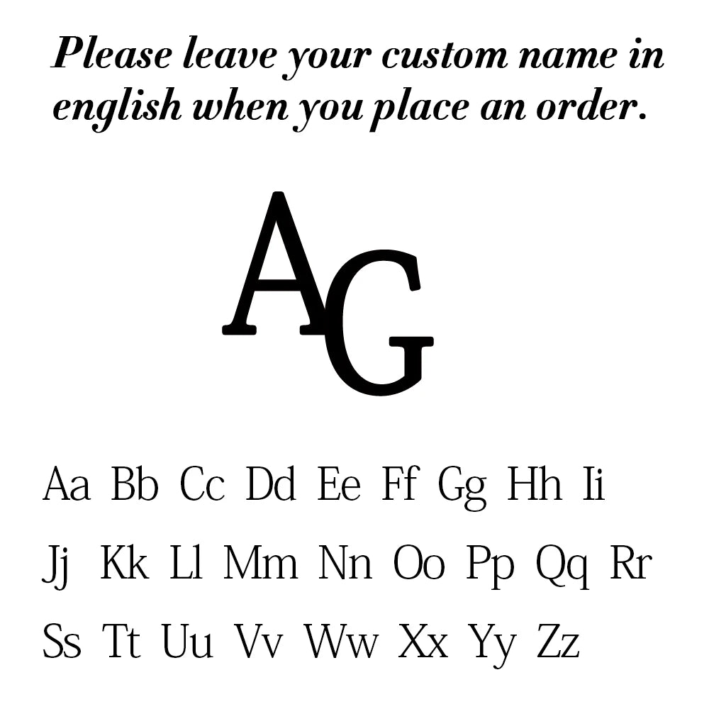 Boutons Manchette Prénom Personnalisés Acier Inoxydable - Luxe Mariage