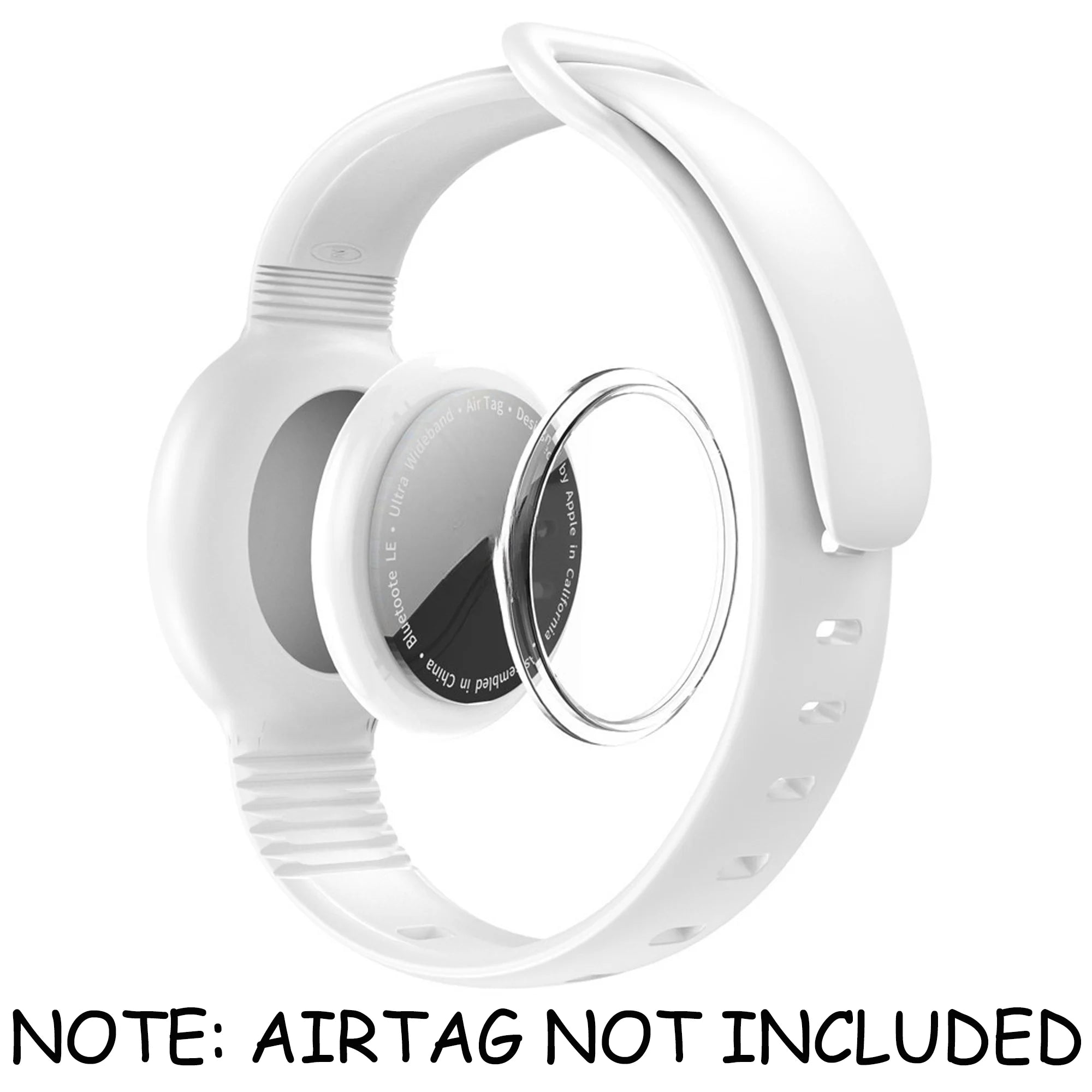 Bracelet AirTag Étanche Enfant Silicone - Tracker GPS Sécurité