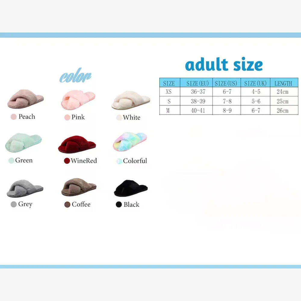 Chaussons Personnalisés Mariage Prénom Brodé - Cadeau Demoiselles d'Honneur Doux Confort