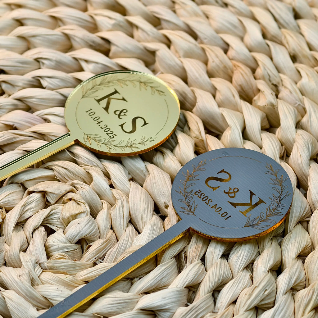 Touillettes Personnalisées Mariage Cocktail Bois - Lot 10/30/50/120 Pièces