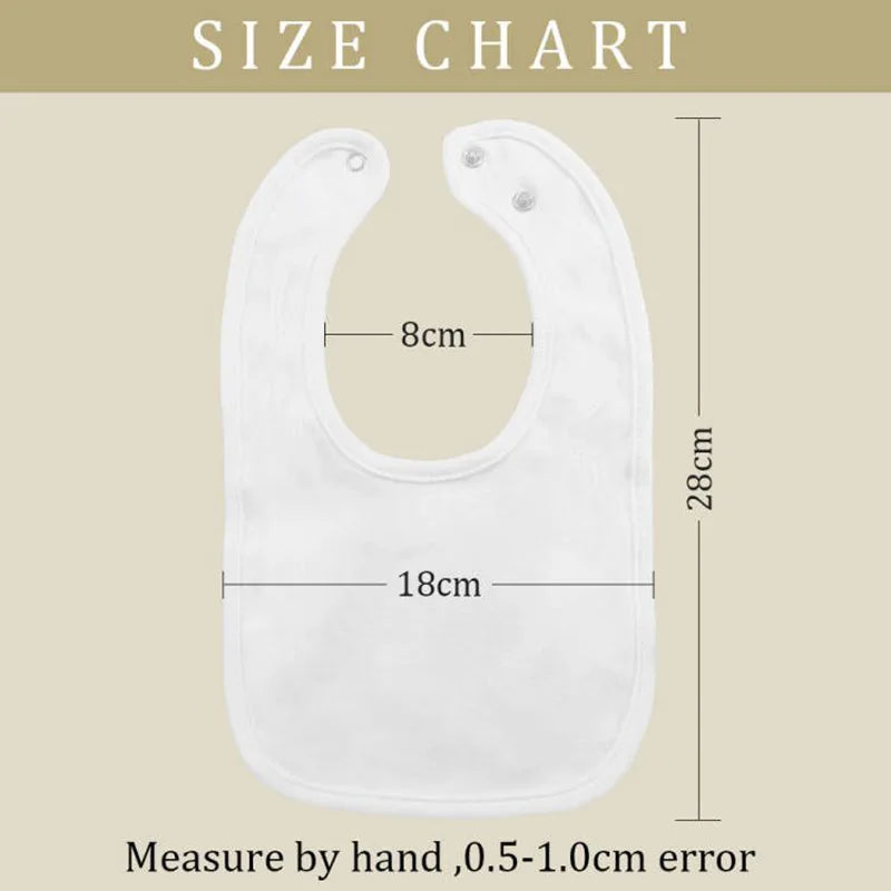 Bavoir Bébé Personnalisé Prénom - Coton Doux Garçon Fille | Cadeau Naissance Original