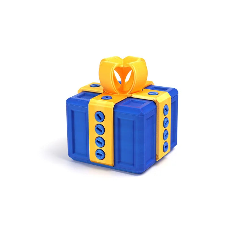 Boîte Cadeau Puzzle à Vis 3D - Surprise Mystère pour Noël & Saint-Valentin