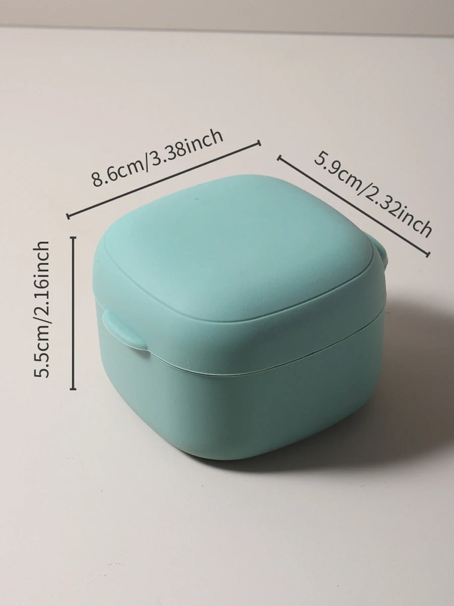 Coffret Souvenirs Bébé en Silicone - Boîte Mémoire Dents de Lait, Cordon & Tétine Personnalisable