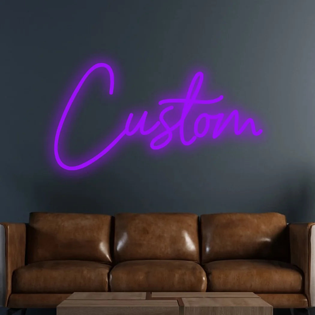 Enseigne Néon LED Personnalisée Prénom - Décoration Murale Chambre