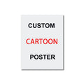 Portrait Cartoon Personnalisé Style LEGO Photo - Poster Mural Famille Couple Enfants Cadeau Unique