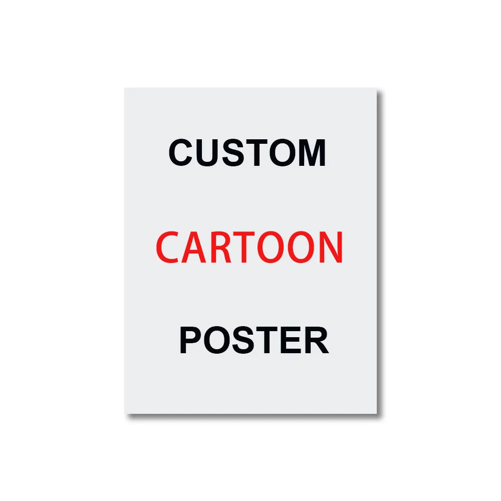 Portrait Cartoon Personnalisé Style LEGO Photo - Poster Mural Famille Couple Enfants Cadeau Unique