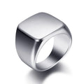 Bague Personnalisée Gravure Laser Prénom Photo Logo - Acier Inoxydable Homme Femme Couple Famille