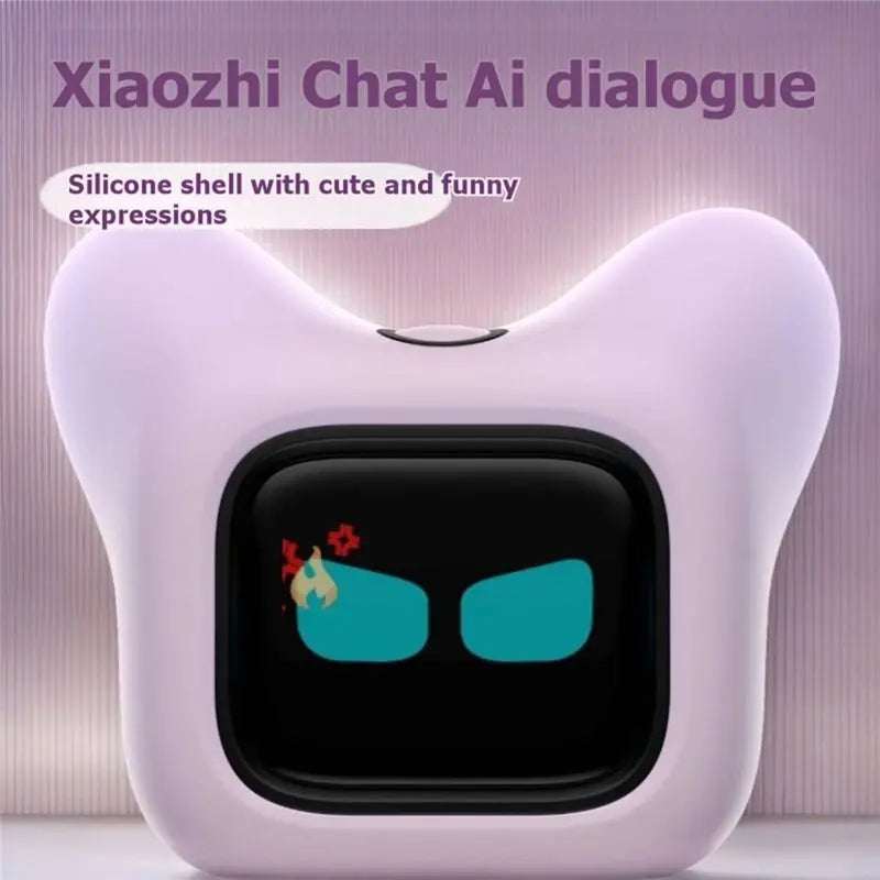 Animal de Compagnie Électronique Intelligent Xiaozhi - Robot Interactif Vocal Écran 1.83" Rose
