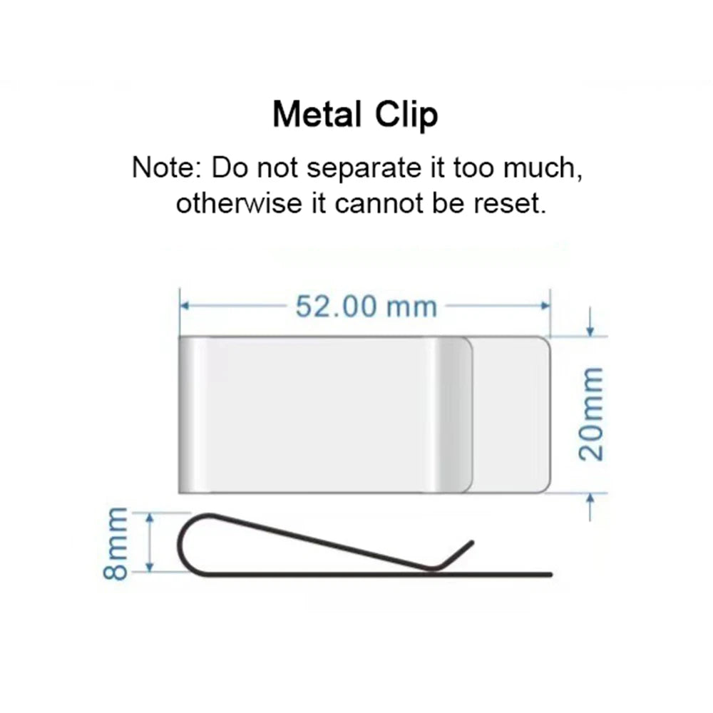 Clip Métallique Personnalisé Gravé Acier - Pince Billets Homme Cadeau Témoin