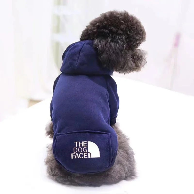 Hoodie Chien Hiver Chaud - Sweat Mode Chihuahua Bouledogue Costume | Veste Automne