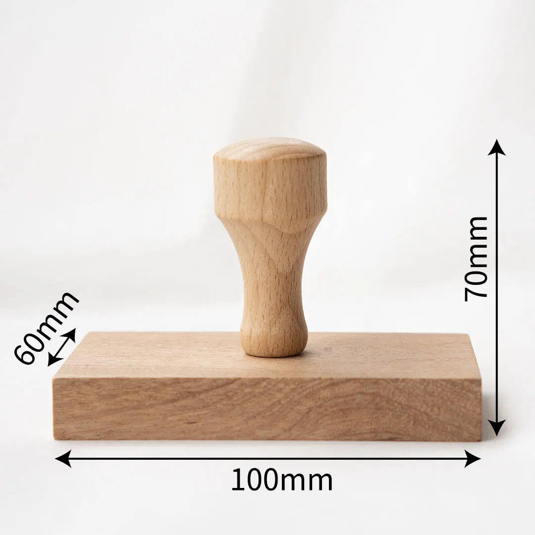 Tampon Personnalisé Logo Photo 40mm - Mariage Entreprise Adresse