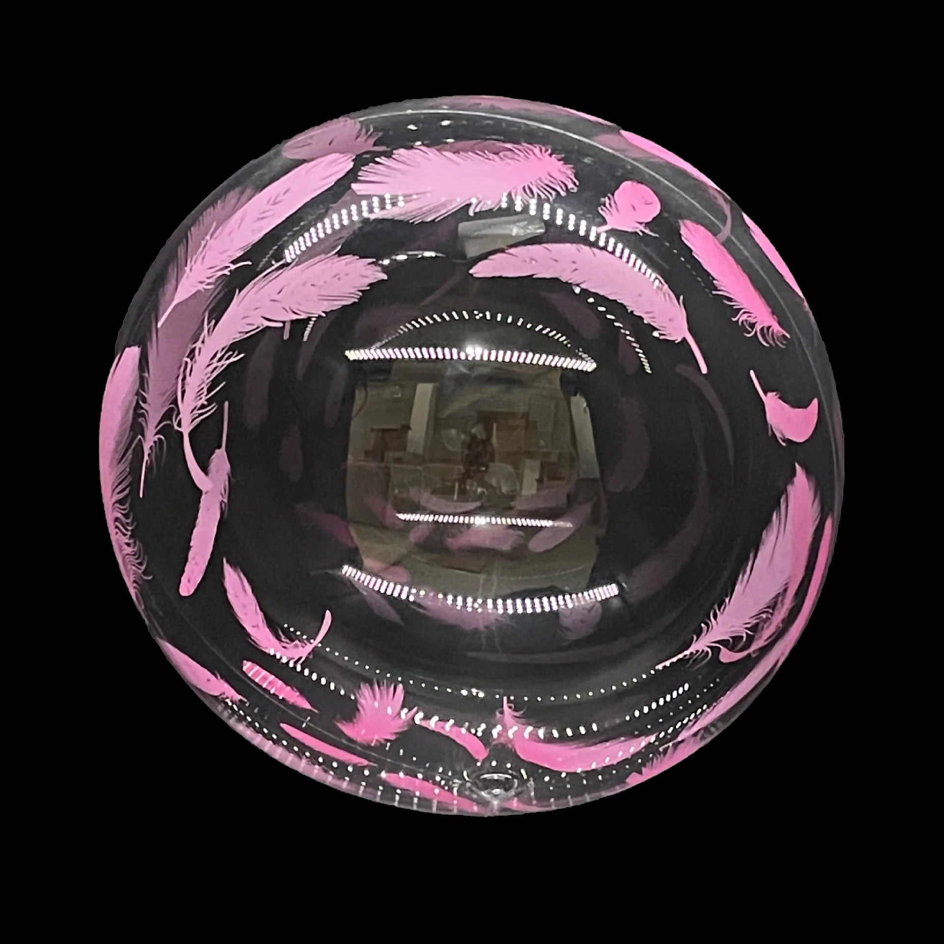 Ballons Bobo Transparents Imprimés 50cm Lot 10 - Mariage Anniversaire Décoration