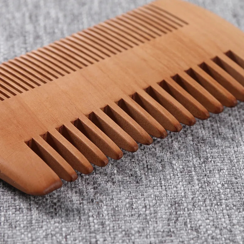 Brosse Barbe Bois Personnalisée Gravée - Cadeau Homme Fête des Pères Saint-Valentin