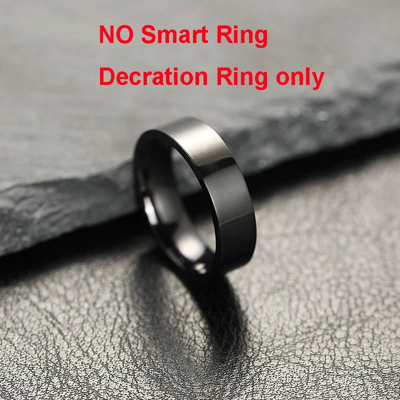 Bague Connectée R09 avec Boîtier de Charge - Moniteur Cardiaque & Oxygène - Étanche 5ATM
