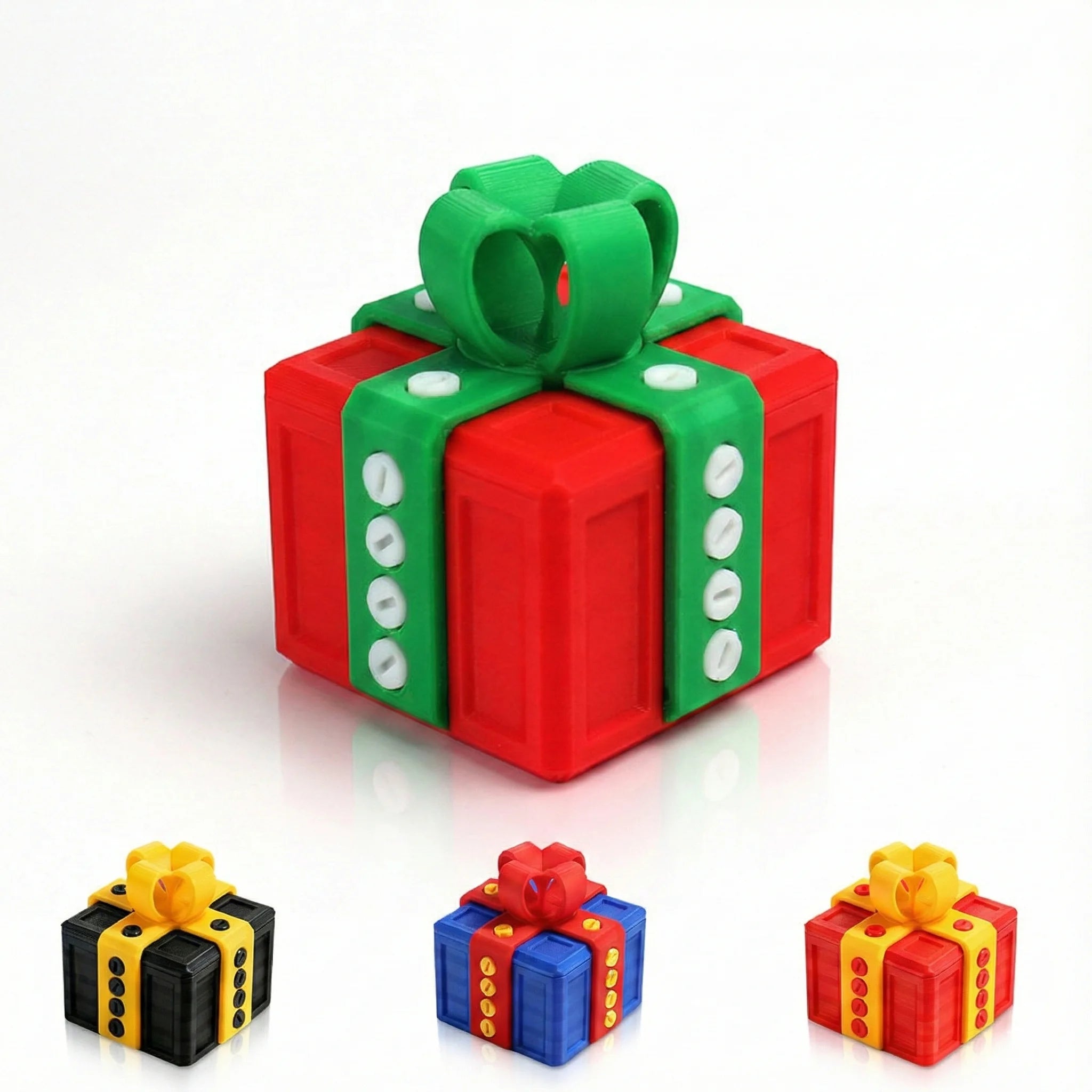 Boîte Cadeau Puzzle à Vis 3D - Surprise Mystère pour Noël & Saint-Valentin