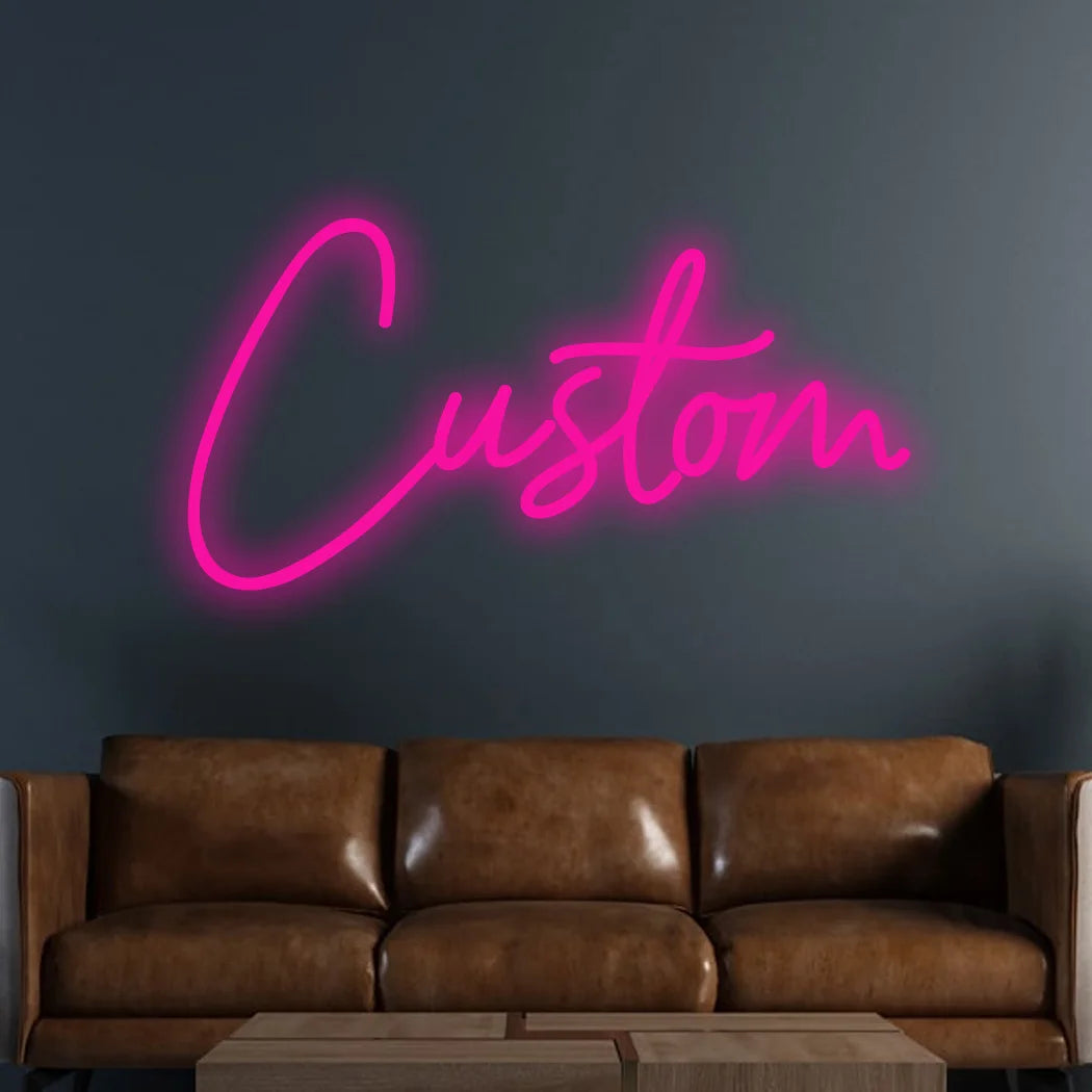 Enseigne Néon LED Personnalisée Prénom - Décoration Murale Chambre