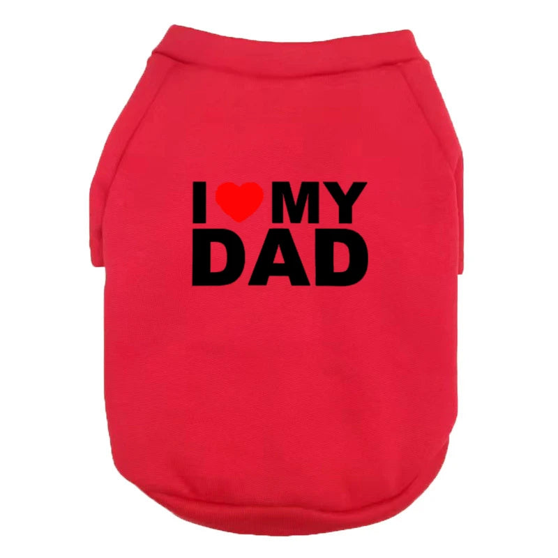 Hoodie Chien Pet DAD - Sweat Automne Hiver Chihuahua Chaton | Vêtement Chaud Petit Chien