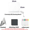 Tableau Lumineux LED Personnalisable - Message Effaçable USB pour Décoration & Cadeaux