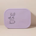 Lunch Box Silicone Personnalisable Enfant 1340ml - Bento 4 Compartiments Sans BPA Étanche
