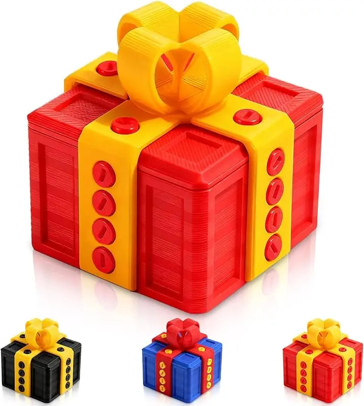 Boîte Cadeau Puzzle à Vis 3D - Surprise Mystère pour Noël & Saint-Valentin