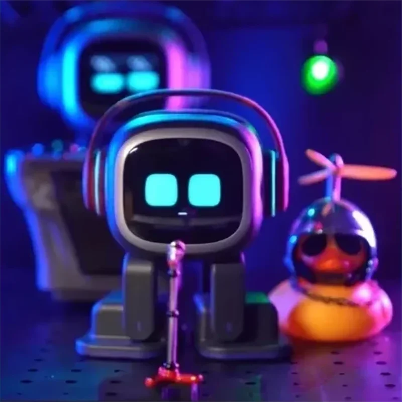 Robot EMO Compagnon Émotionnel IA - Contrôle Vocal & Reconnaissance d'Humeur