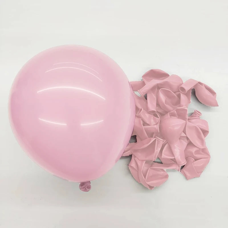 Ballons Latex Roses 20 Pièces 30cm/25cm/12cm - Baby Shower Anniversaire Mariage