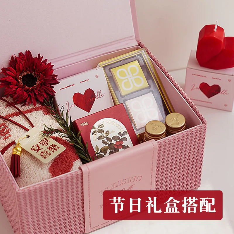 Bougie Parfumée 'Love' Saint-Valentin - Décoration Romantique Mariage & Cadeaux