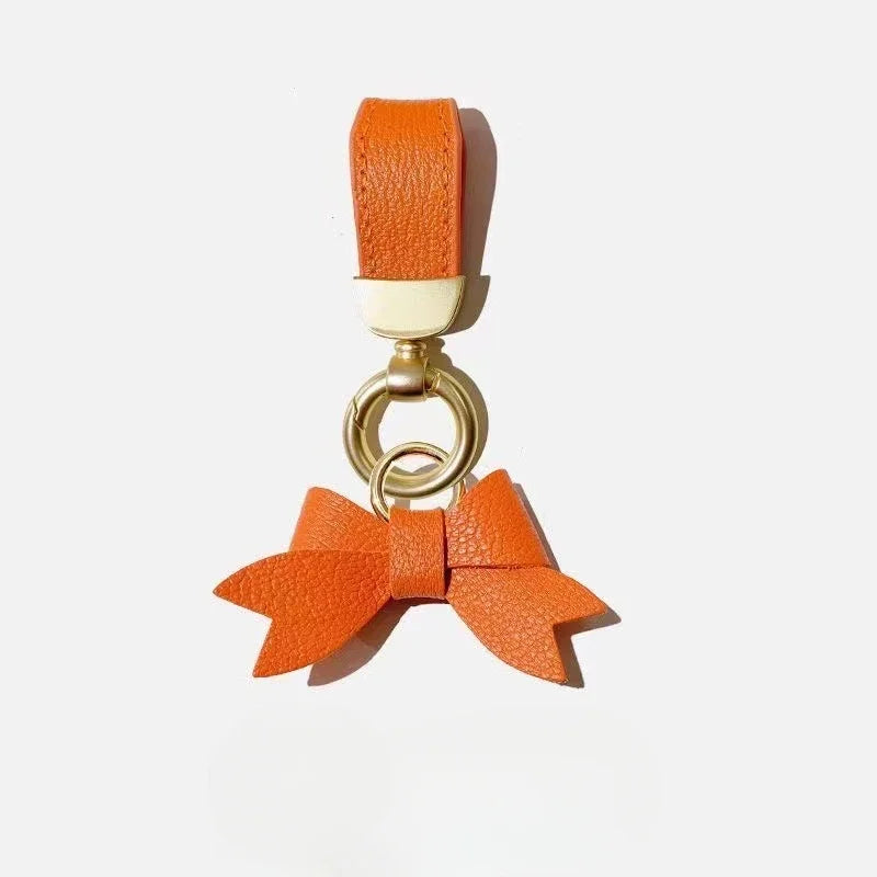 Porte-Clés Papillon Cuir Personnalisé - Gravure Laser Logo ou Prénom