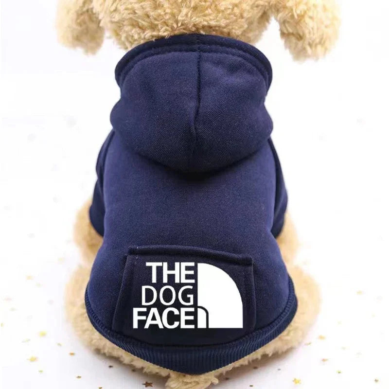 Hoodie Chien Hiver Chaud - Sweat Mode Chihuahua Bouledogue Costume | Veste Automne