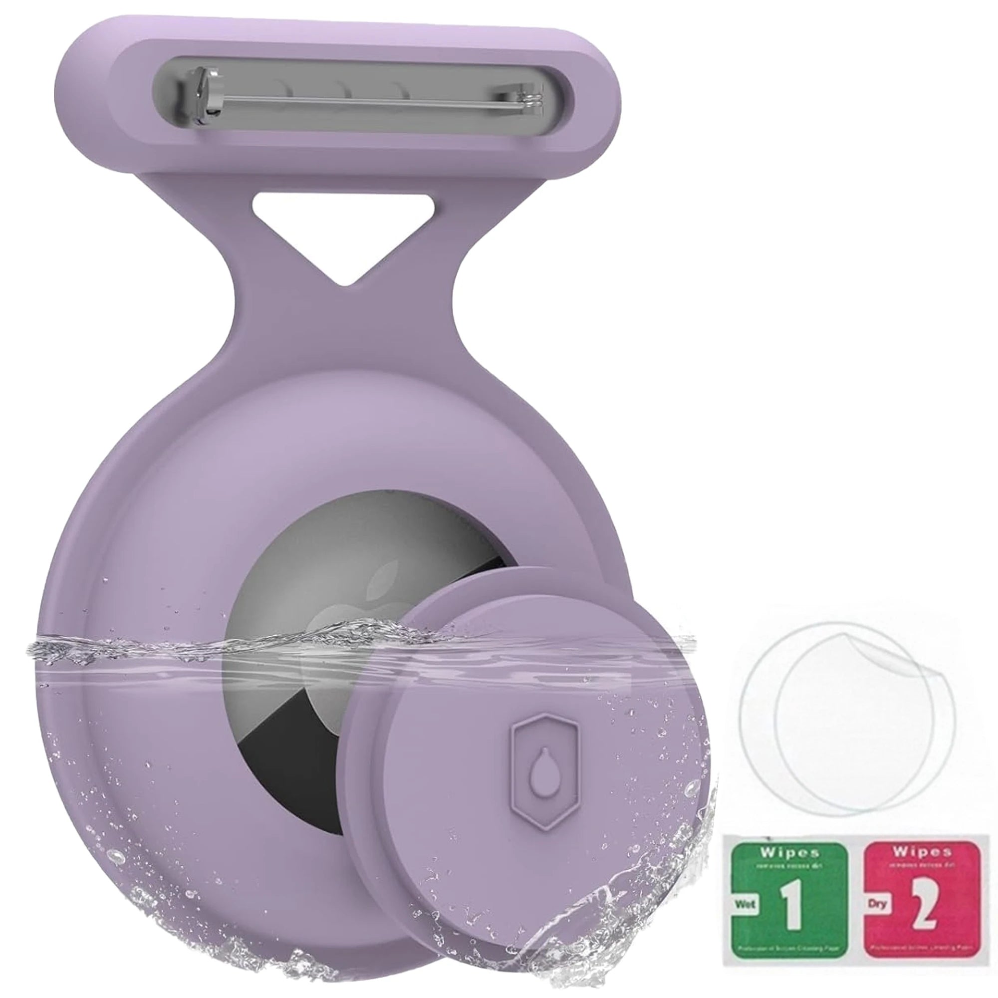 Bracelet AirTag Étanche Enfant Silicone - Tracker GPS Sécurité