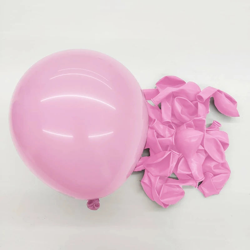 Ballons Latex Roses 20 Pièces 30cm/25cm/12cm - Baby Shower Anniversaire Mariage