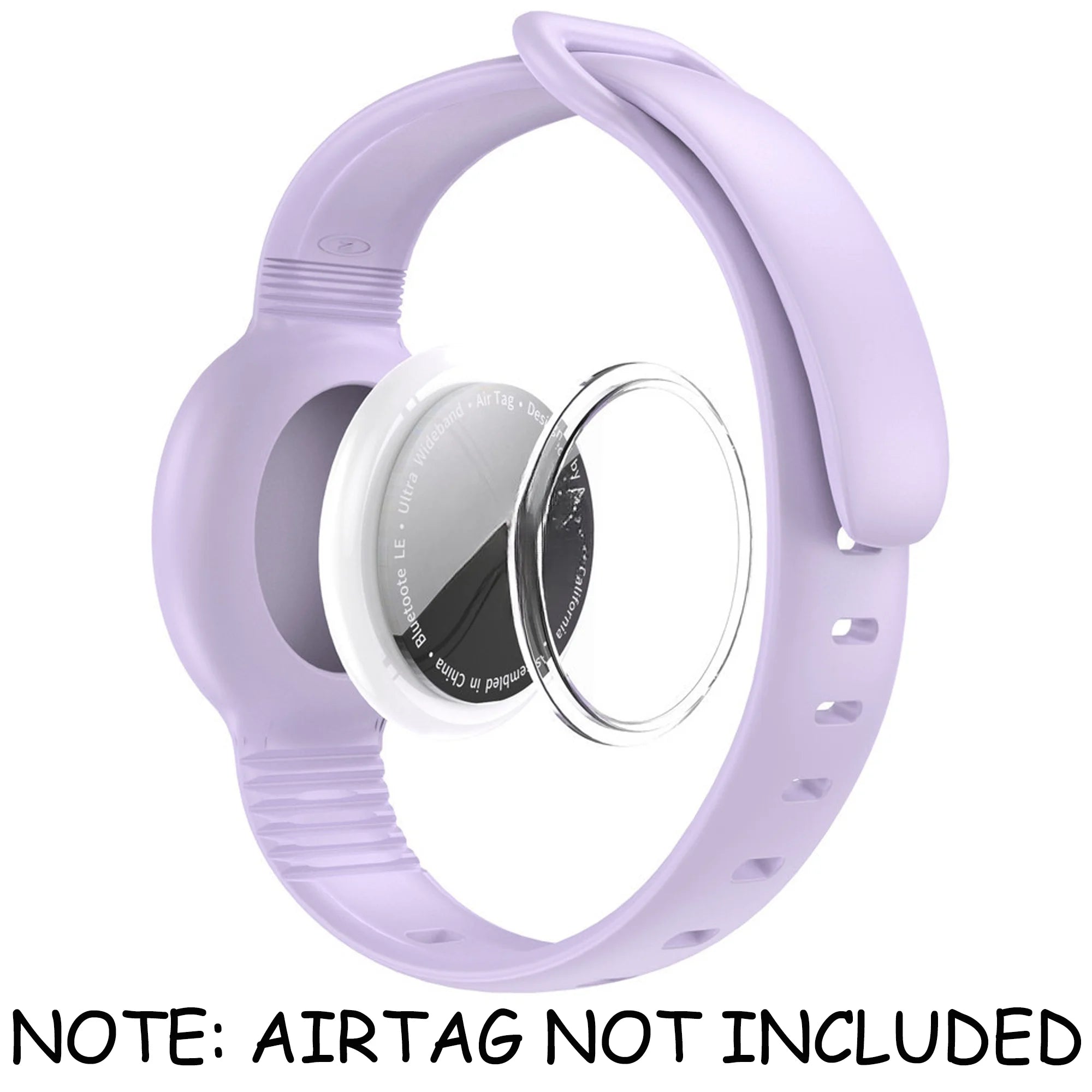 Bracelet AirTag Étanche Enfant Silicone - Tracker GPS Sécurité