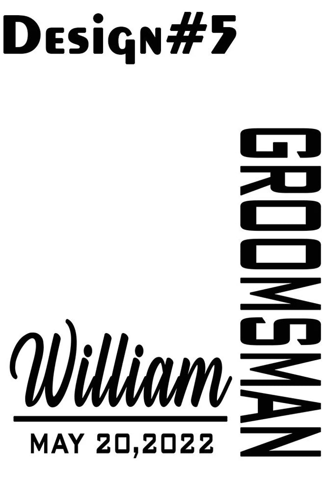 Verre Whisky Personnalisé Gravé 300ml - Cadeau Témoin Garçon d'Honneur Mariage