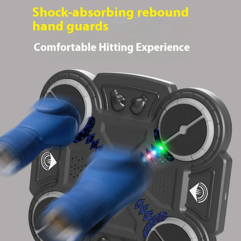 Machine de Boxe Musicale Bluetooth avec Score - Jeu Interactif Anti-Stress pour Enfants et Adultes
