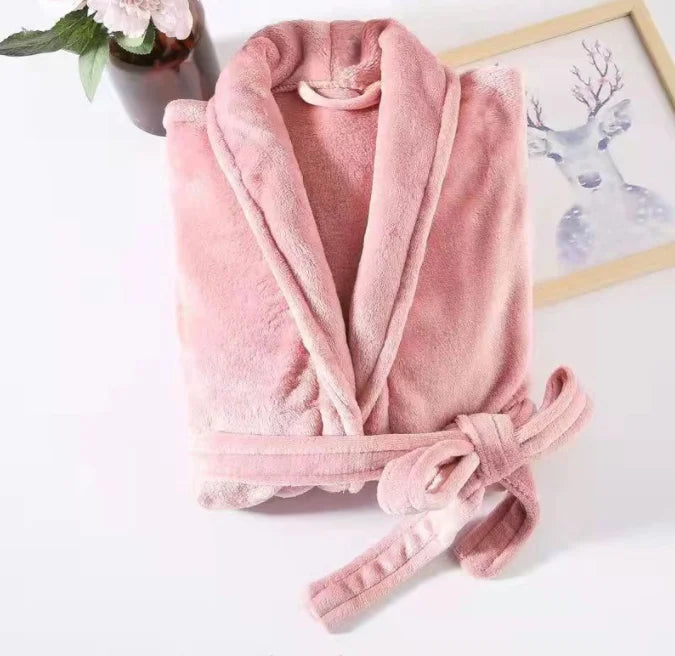 Peignoir Personnalisé Couple - Broderie Prénom sur Éponge Premium