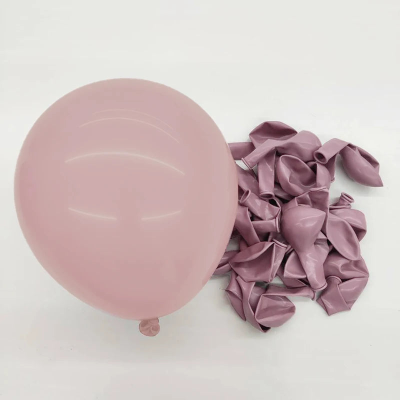 Ballons Latex Roses 20 Pièces 30cm/25cm/12cm - Baby Shower Anniversaire Mariage