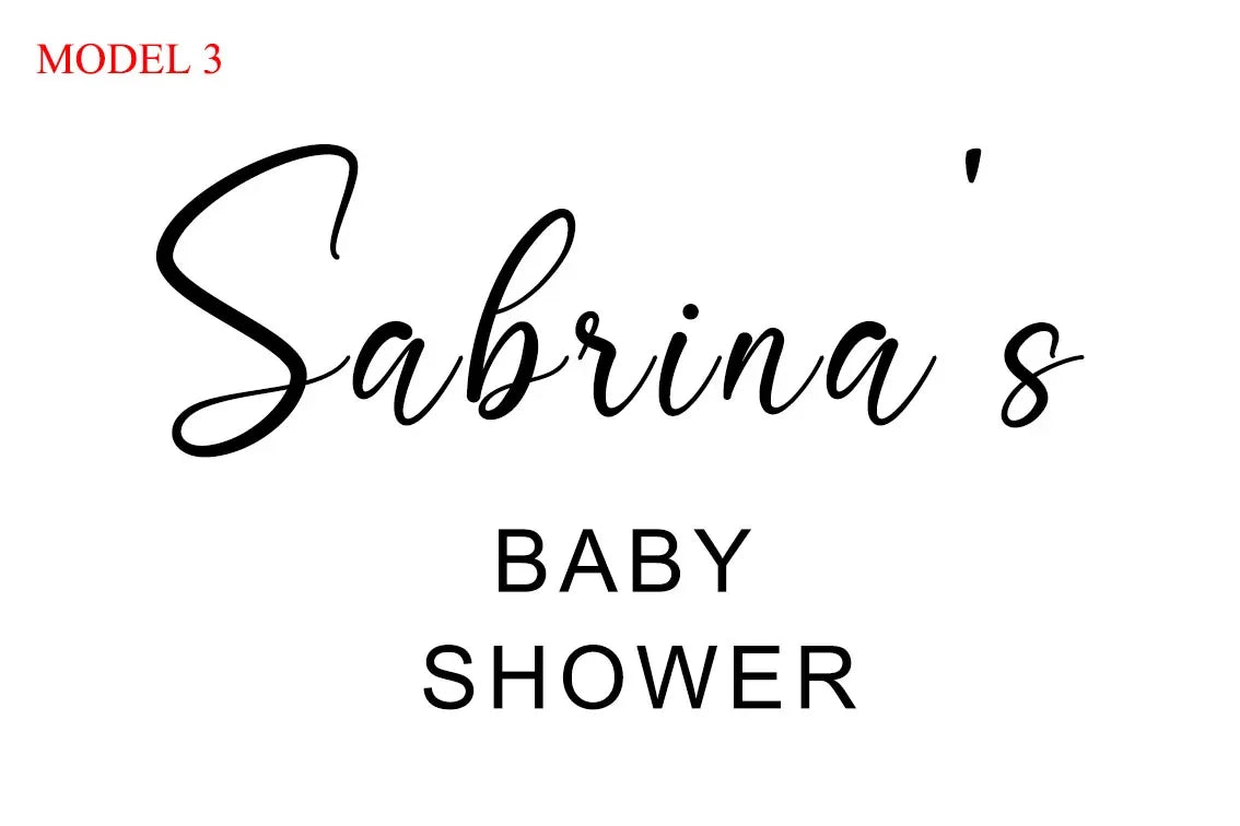 Stickers Personnalisés Ballons Bobo Prénoms 45/60/90cm - Mariage Baby Shower