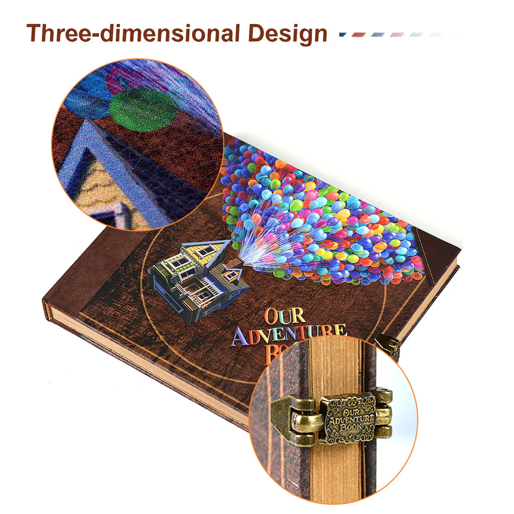 Album Photo DIY 146 Pages Scrapbook Notre Aventure - Cadeau Mariage Anniversaire