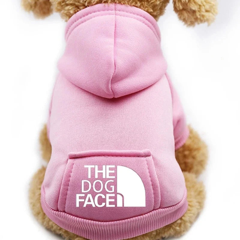 Hoodie Chien Hiver Chaud - Sweat Mode Chihuahua Bouledogue Costume | Veste Automne