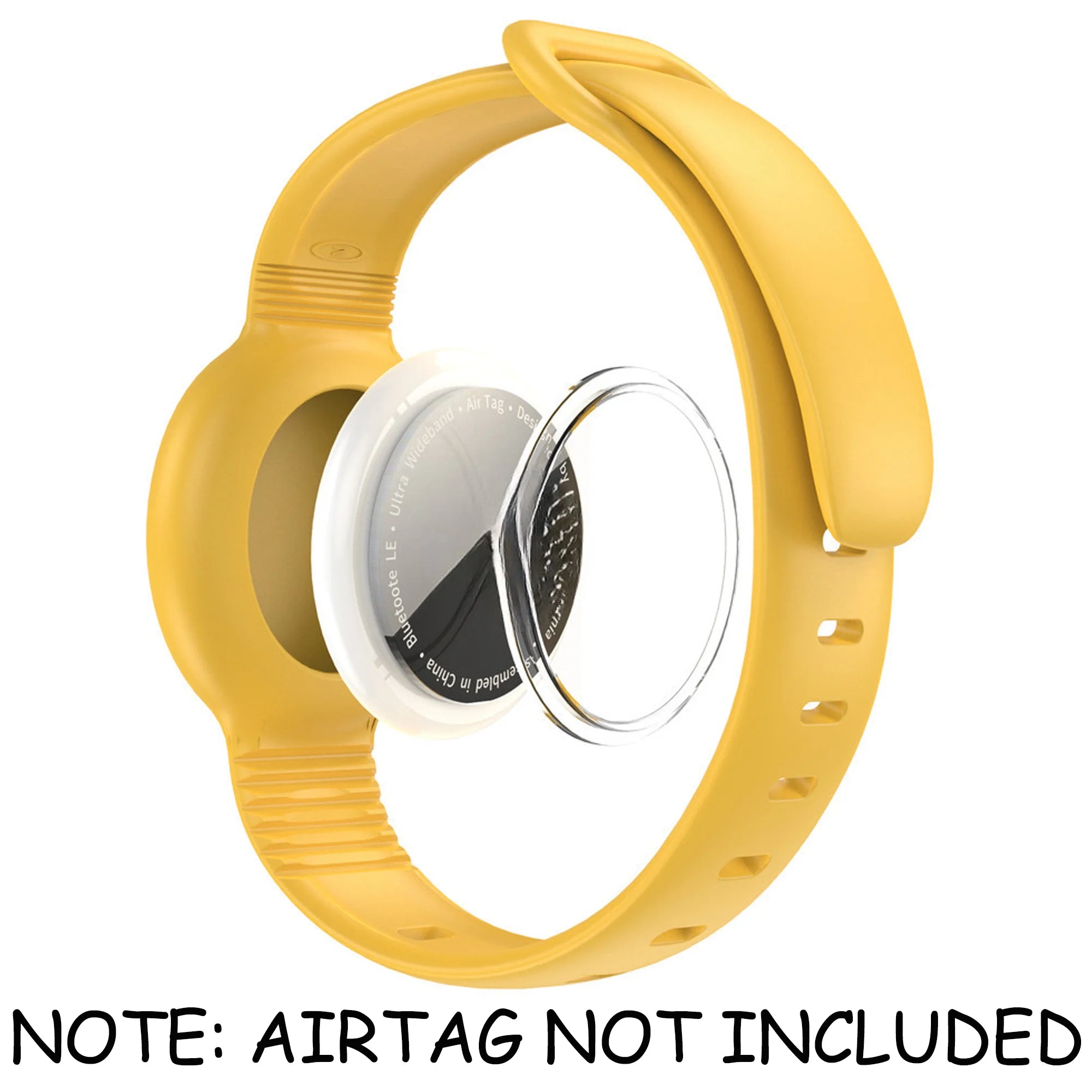 Bracelet AirTag Étanche Enfant Silicone - Tracker GPS Sécurité