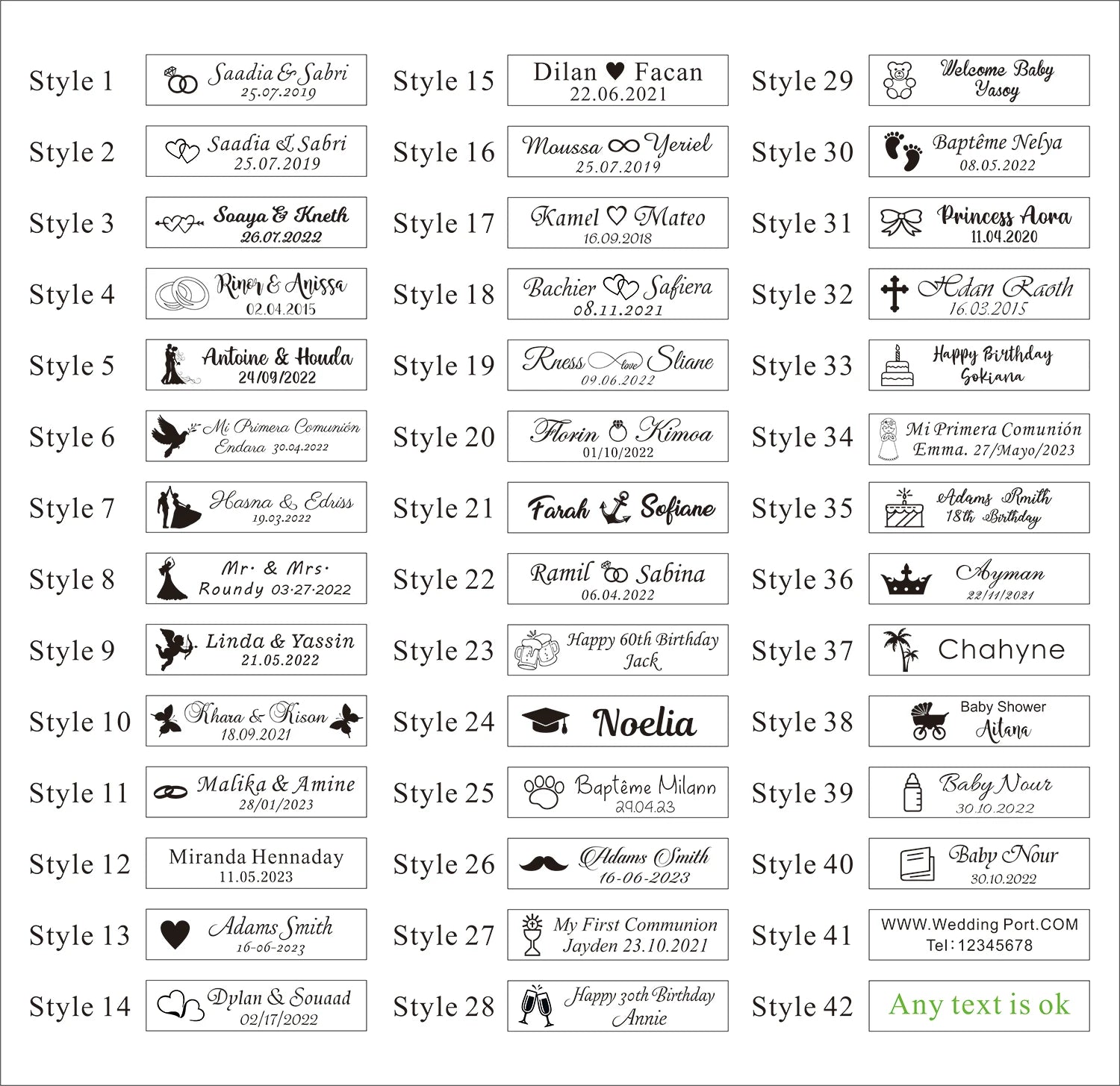 Cintre Robe Mariée Personnalisé Bois Gravé Prénom - Cadeau Demoiselle d'Honneur